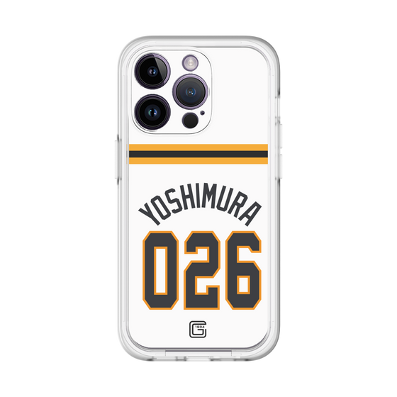 スリムプロテクションプレミアムケース［ 読売ジャイアンツ - #026 YOSHIMURA - ホーム ］
