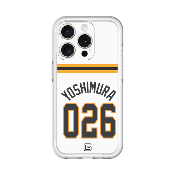 スリムプロテクションプレミアムケース［ 読売ジャイアンツ - #026 YOSHIMURA - ホーム ］