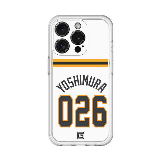 スリムプロテクションプレミアムケース［ 読売ジャイアンツ - #026 YOSHIMURA - ホーム ］