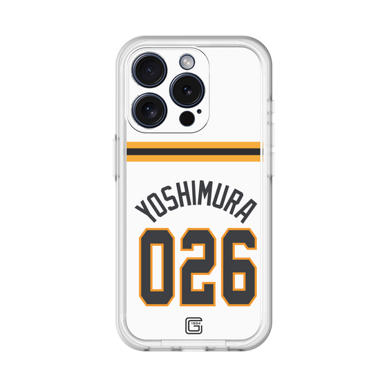 スリムプロテクションプレミアムケース［ 読売ジャイアンツ - #026 YOSHIMURA - ホーム ］