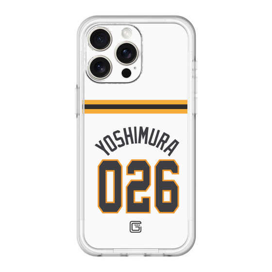 スリムプロテクションプレミアムケース［ 読売ジャイアンツ - #026 YOSHIMURA - ホーム ］