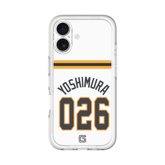 スリムプロテクションプレミアムケース［ 読売ジャイアンツ - #026 YOSHIMURA - ホーム ］
