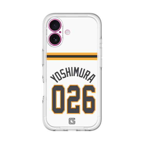 スリムプロテクションプレミアムケース［ 読売ジャイアンツ - #026 YOSHIMURA - ホーム ］