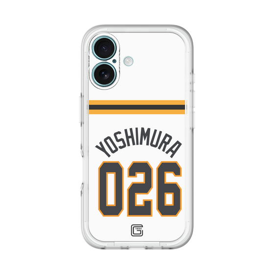 スリムプロテクションプレミアムケース［ 読売ジャイアンツ - #026 YOSHIMURA - ホーム ］