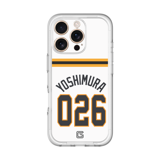 スリムプロテクションプレミアムケース［ 読売ジャイアンツ - #026 YOSHIMURA - ホーム ］