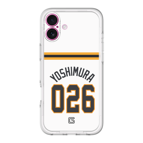 スリムプロテクションプレミアムケース［ 読売ジャイアンツ - #026 YOSHIMURA - ホーム ］
