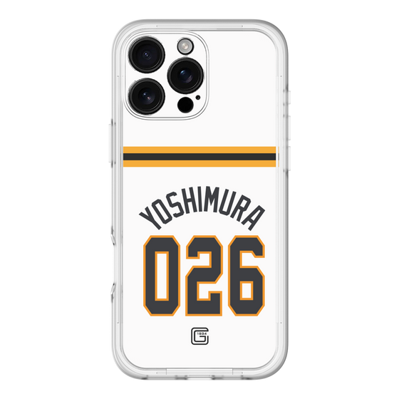 スリムプロテクションプレミアムケース［ 読売ジャイアンツ - #026 YOSHIMURA - ホーム ］