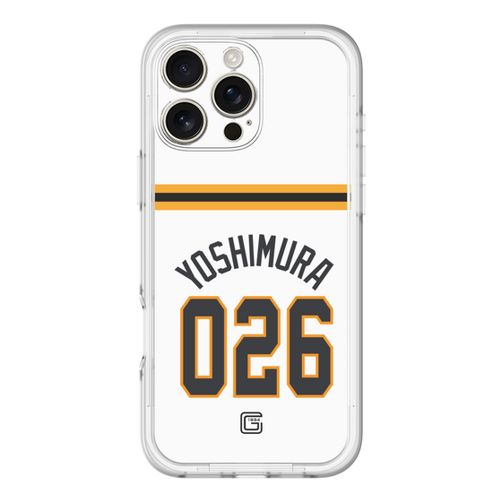 スリムプロテクションプレミアムケース［ 読売ジャイアンツ - #026 YOSHIMURA - ホーム ］