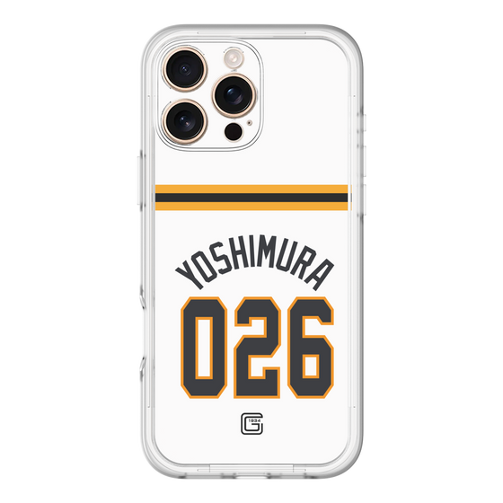 スリムプロテクションプレミアムケース［ 読売ジャイアンツ - #026 YOSHIMURA - ホーム ］