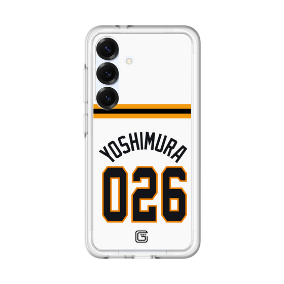 スリムプロテクションプレミアムケース［ 読売ジャイアンツ - #026 YOSHIMURA - ホーム ］