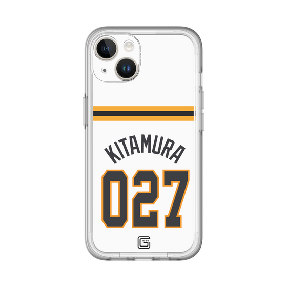 スリムプロテクションプレミアムケース［ 読売ジャイアンツ - #027 KITAMURA - ホーム ］