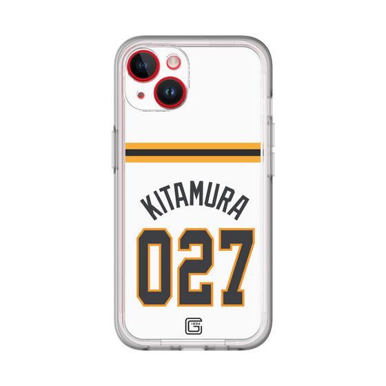 スリムプロテクションプレミアムケース［ 読売ジャイアンツ - #027 KITAMURA - ホーム ］