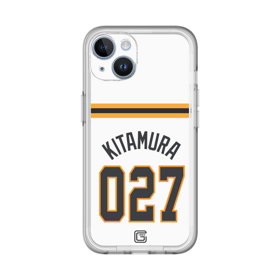 スリムプロテクションプレミアムケース［ 読売ジャイアンツ - #027 KITAMURA - ホーム ］