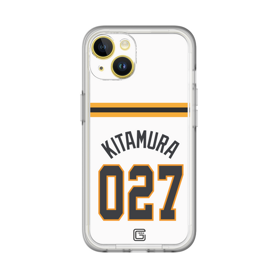 スリムプロテクションプレミアムケース［ 読売ジャイアンツ - #027 KITAMURA - ホーム ］