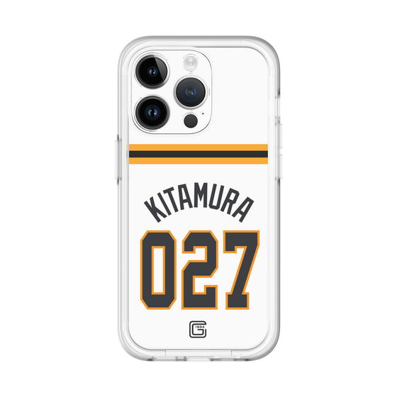 スリムプロテクションプレミアムケース［ 読売ジャイアンツ - #027 KITAMURA - ホーム ］