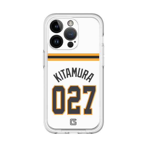スリムプロテクションプレミアムケース［ 読売ジャイアンツ - #027 KITAMURA - ホーム ］