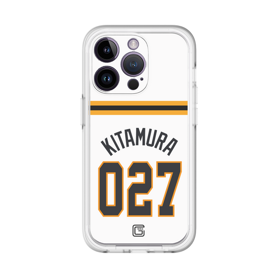 スリムプロテクションプレミアムケース［ 読売ジャイアンツ - #027 KITAMURA - ホーム ］