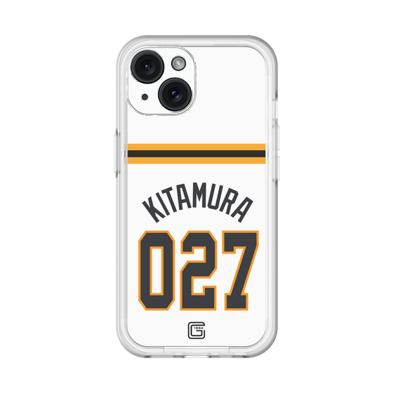 スリムプロテクションプレミアムケース［ 読売ジャイアンツ - #027 KITAMURA - ホーム ］