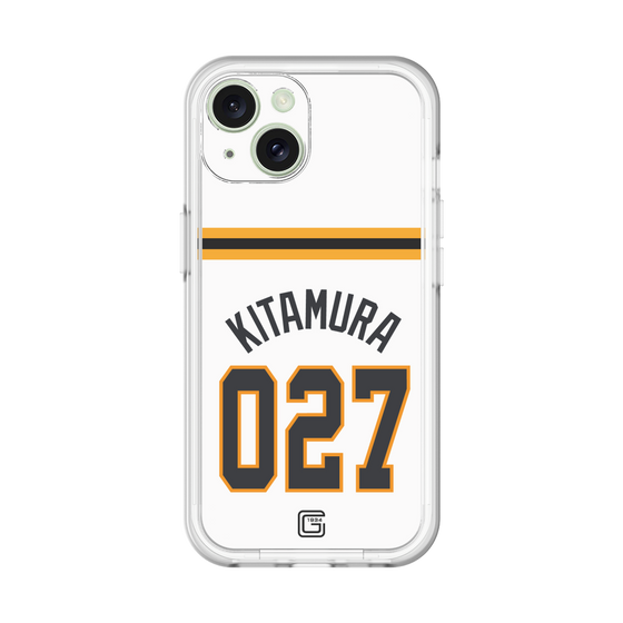スリムプロテクションプレミアムケース［ 読売ジャイアンツ - #027 KITAMURA - ホーム ］