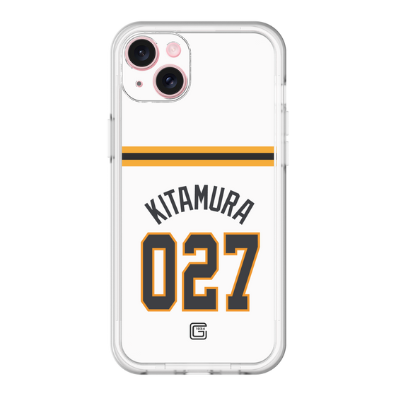 スリムプロテクションプレミアムケース［ 読売ジャイアンツ - #027 KITAMURA - ホーム ］