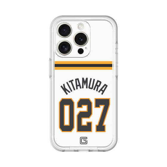 スリムプロテクションプレミアムケース［ 読売ジャイアンツ - #027 KITAMURA - ホーム ］