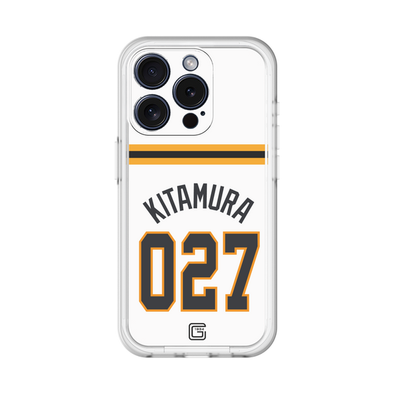 スリムプロテクションプレミアムケース［ 読売ジャイアンツ - #027 KITAMURA - ホーム ］