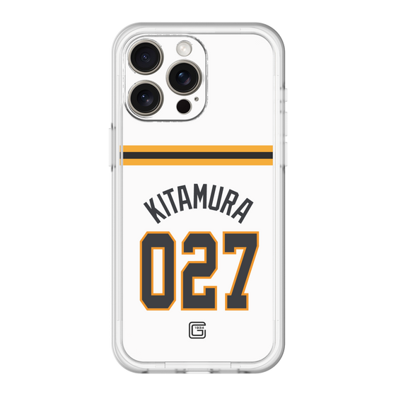 スリムプロテクションプレミアムケース［ 読売ジャイアンツ - #027 KITAMURA - ホーム ］