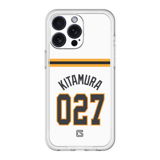スリムプロテクションプレミアムケース［ 読売ジャイアンツ - #027 KITAMURA - ホーム ］
