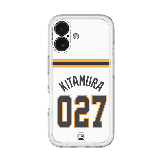 スリムプロテクションプレミアムケース［ 読売ジャイアンツ - #027 KITAMURA - ホーム ］