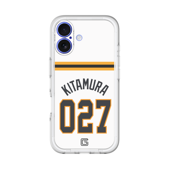 スリムプロテクションプレミアムケース［ 読売ジャイアンツ - #027 KITAMURA - ホーム ］