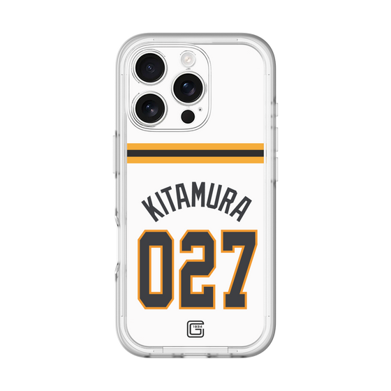 スリムプロテクションプレミアムケース［ 読売ジャイアンツ - #027 KITAMURA - ホーム ］