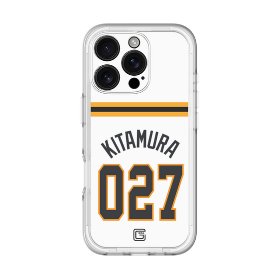 スリムプロテクションプレミアムケース［ 読売ジャイアンツ - #027 KITAMURA - ホーム ］