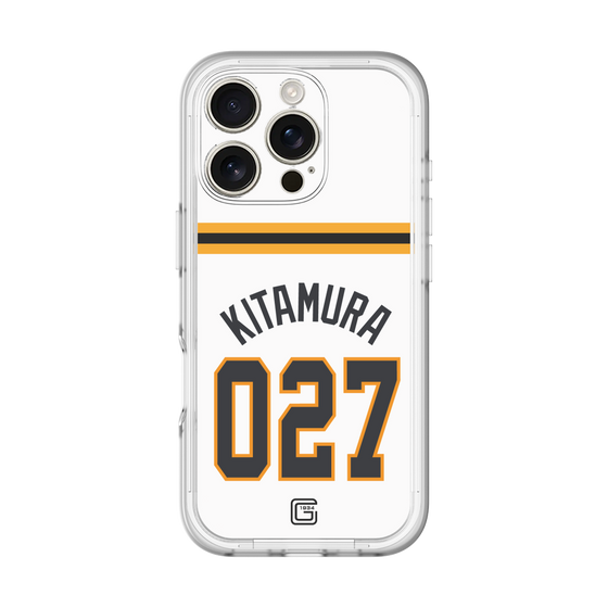 スリムプロテクションプレミアムケース［ 読売ジャイアンツ - #027 KITAMURA - ホーム ］
