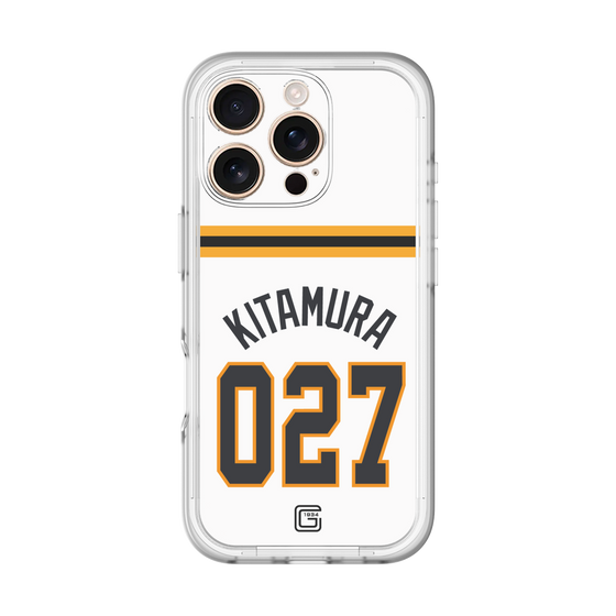 スリムプロテクションプレミアムケース［ 読売ジャイアンツ - #027 KITAMURA - ホーム ］