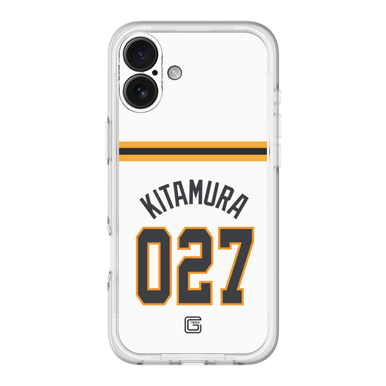 スリムプロテクションプレミアムケース［ 読売ジャイアンツ - #027 KITAMURA - ホーム ］