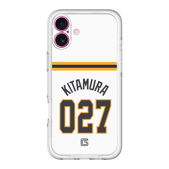 スリムプロテクションプレミアムケース［ 読売ジャイアンツ - #027 KITAMURA - ホーム ］