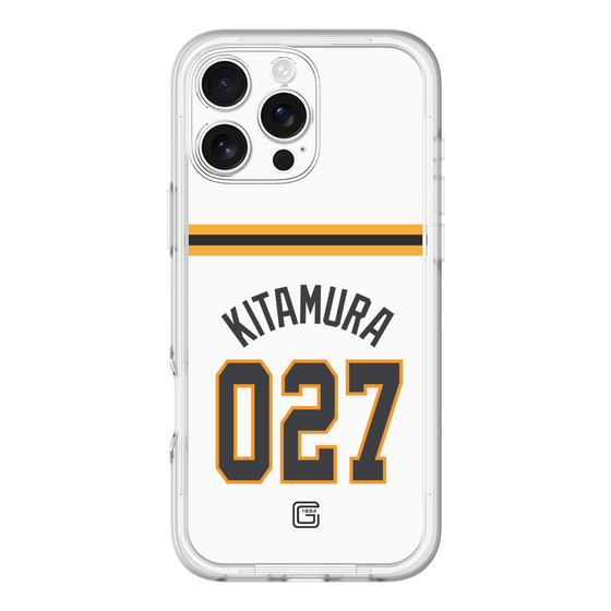 スリムプロテクションプレミアムケース［ 読売ジャイアンツ - #027 KITAMURA - ホーム ］