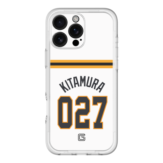 スリムプロテクションプレミアムケース［ 読売ジャイアンツ - #027 KITAMURA - ホーム ］
