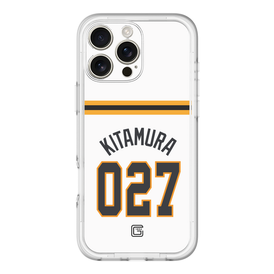 スリムプロテクションプレミアムケース［ 読売ジャイアンツ - #027 KITAMURA - ホーム ］