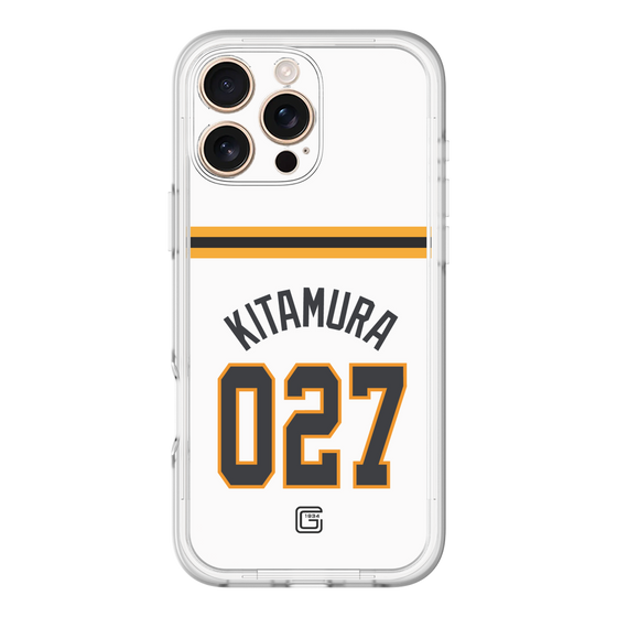 スリムプロテクションプレミアムケース［ 読売ジャイアンツ - #027 KITAMURA - ホーム ］