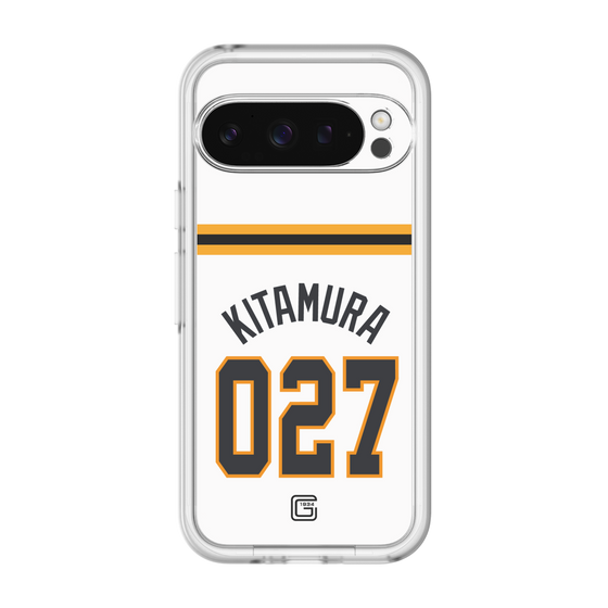 スリムプロテクションプレミアムケース［ 読売ジャイアンツ - #027 KITAMURA - ホーム ］