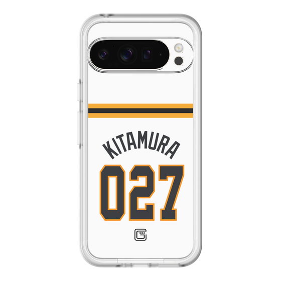 スリムプロテクションプレミアムケース［ 読売ジャイアンツ - #027 KITAMURA - ホーム ］