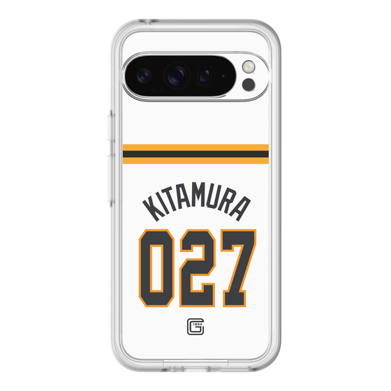 スリムプロテクションプレミアムケース［ 読売ジャイアンツ - #027 KITAMURA - ホーム ］