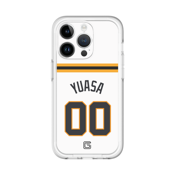 スリムプロテクションプレミアムケース［ 読売ジャイアンツ - #00 YUASA - ホーム ］