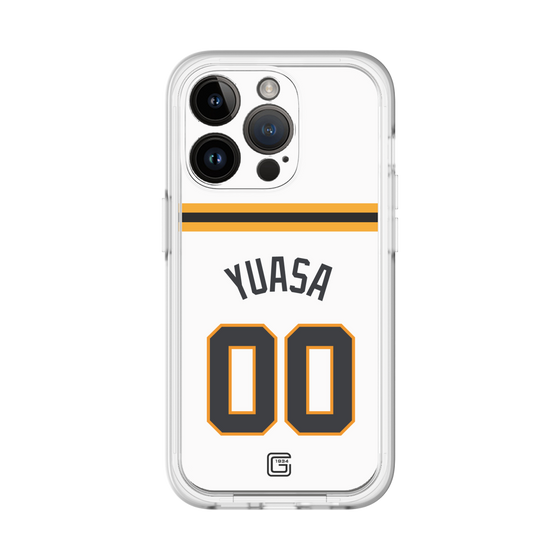 スリムプロテクションプレミアムケース［ 読売ジャイアンツ - #00 YUASA - ホーム ］