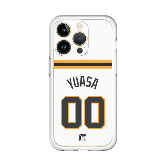 スリムプロテクションプレミアムケース［ 読売ジャイアンツ - #00 YUASA - ホーム ］