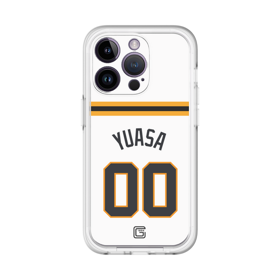 スリムプロテクションプレミアムケース［ 読売ジャイアンツ - #00 YUASA - ホーム ］