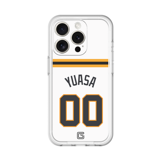 スリムプロテクションプレミアムケース［ 読売ジャイアンツ - #00 YUASA - ホーム ］