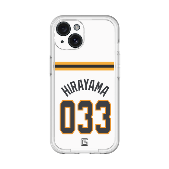 スリムプロテクションプレミアムケース［ 読売ジャイアンツ - #033 HIRAYAMA - ホーム ］