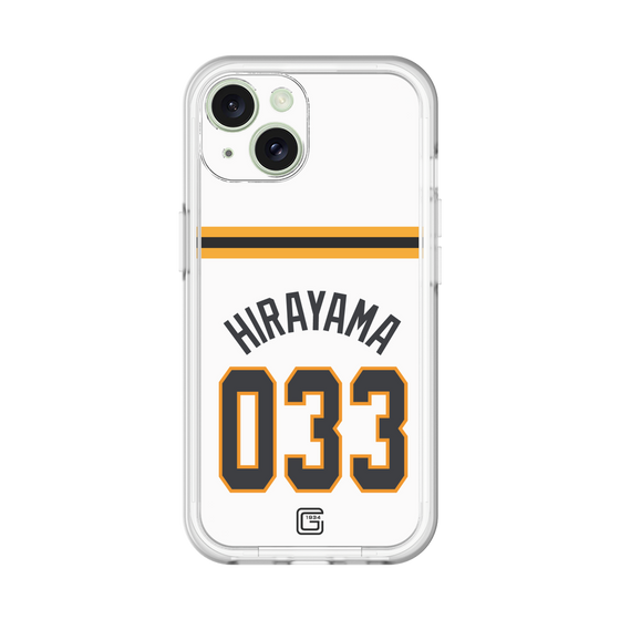 スリムプロテクションプレミアムケース［ 読売ジャイアンツ - #033 HIRAYAMA - ホーム ］